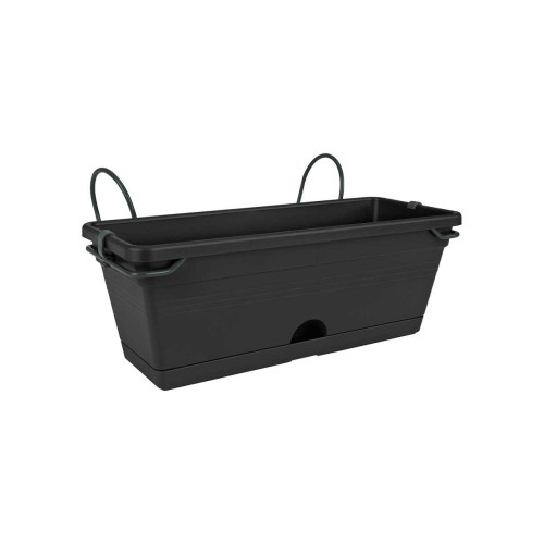 ELHO GREEN BASICS DONICZKA BALKONOWA MINI ALLIN1 30CM CZARNA