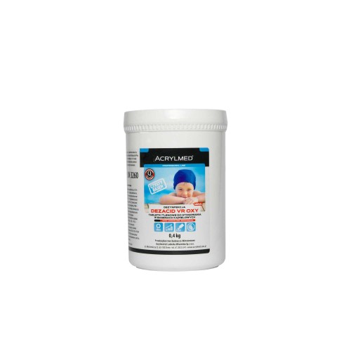 ACRYLMED DEZACID VR OXY TAB 20g 400g