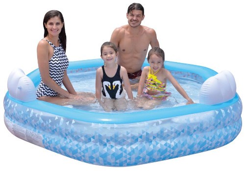 Avenli BASEN FAMILIJNY Z 4 SIEDZISKAMI 223 X 211 X 58 cm