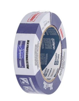 BLUE DOLPHIN Taśma Malarska MT-PG 30mm x 50m niebieska papierowa