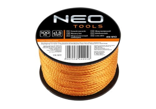 NEO TOOLS Sznurek murarski 100 m