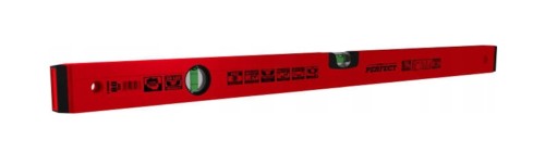 STALCO Poziomnica Stalco 150 cm czerwona PERFECT S-65150