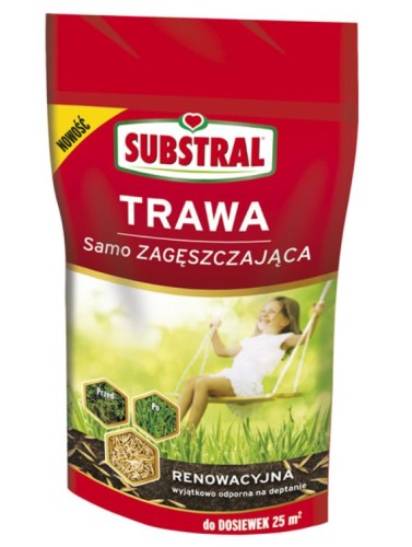 SUBSTRAL TRAWA SAMO ZAGĘSZCZAJĄCA RENOWACYJNA DO DOSIEWEK 250G